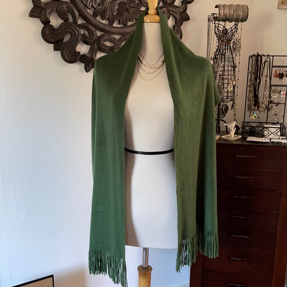 Soft Green Scarf/Wrap